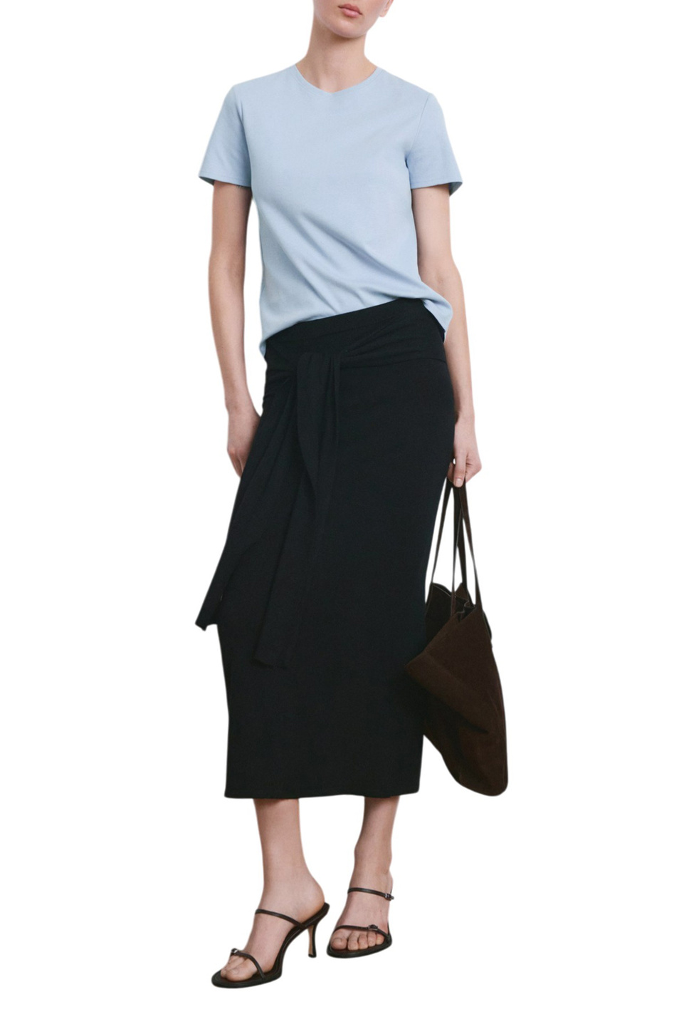 Женский Mango Футболка RITI из хлопка (цвет ), артикул 27063312 | Фото 2