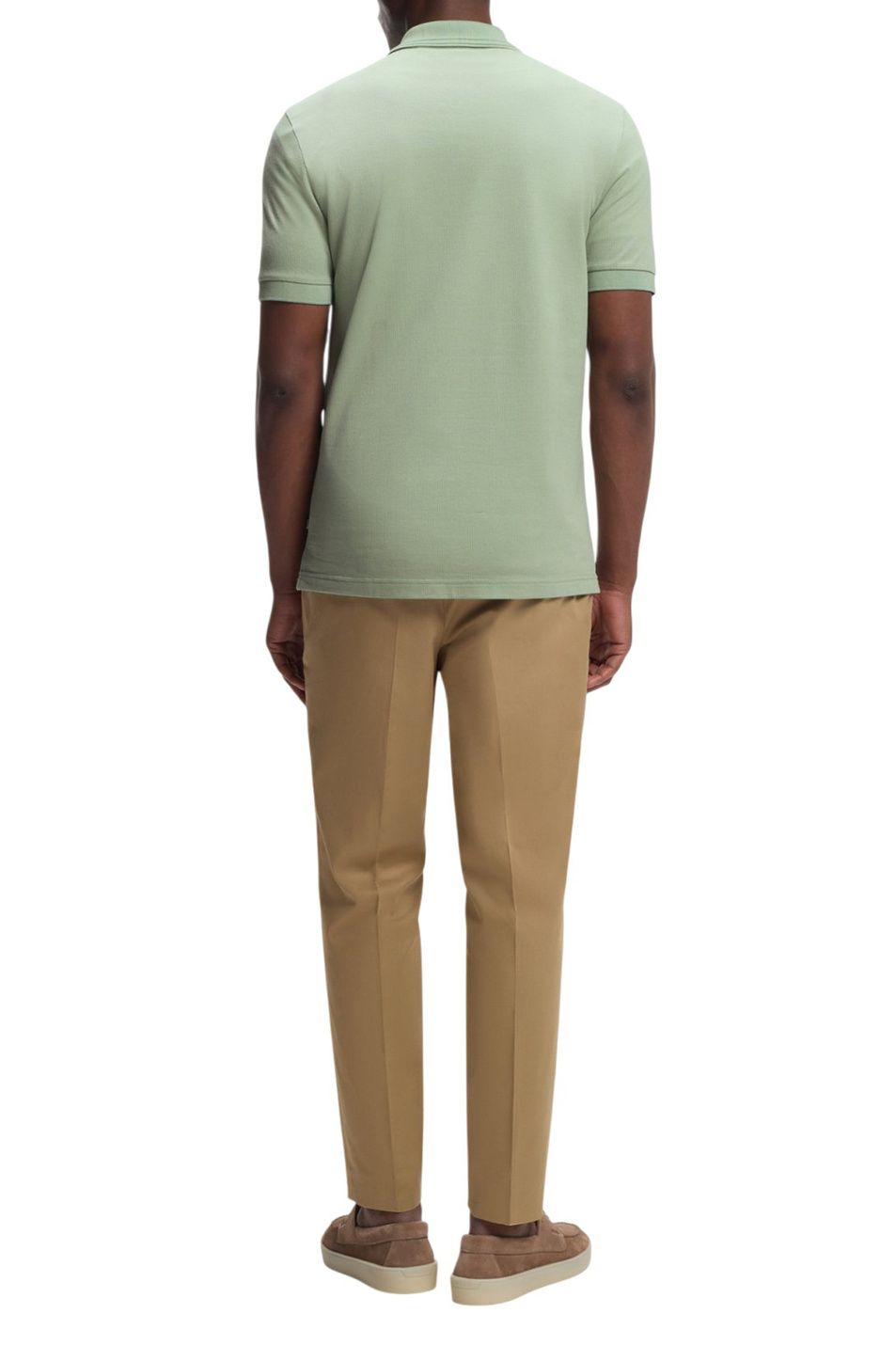 Мужской BOSS Поло Paras на молнии (цвет ), артикул 50554614 | Фото 4