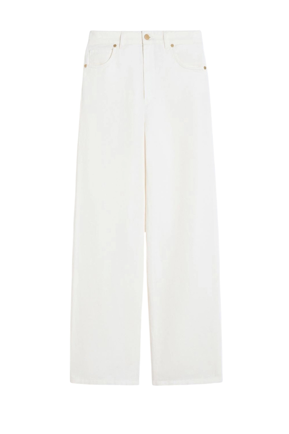 Женский Max Mara Джинсы ONORATA из хлопка и льна (цвет ), артикул 2619131083 | Фото 1