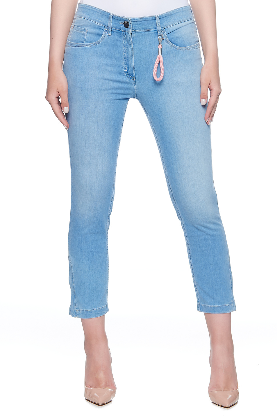 Zerres Укороченные джинсы из эластичного хлопка (цвет ), артикул 5773717-SARAH | Фото 1