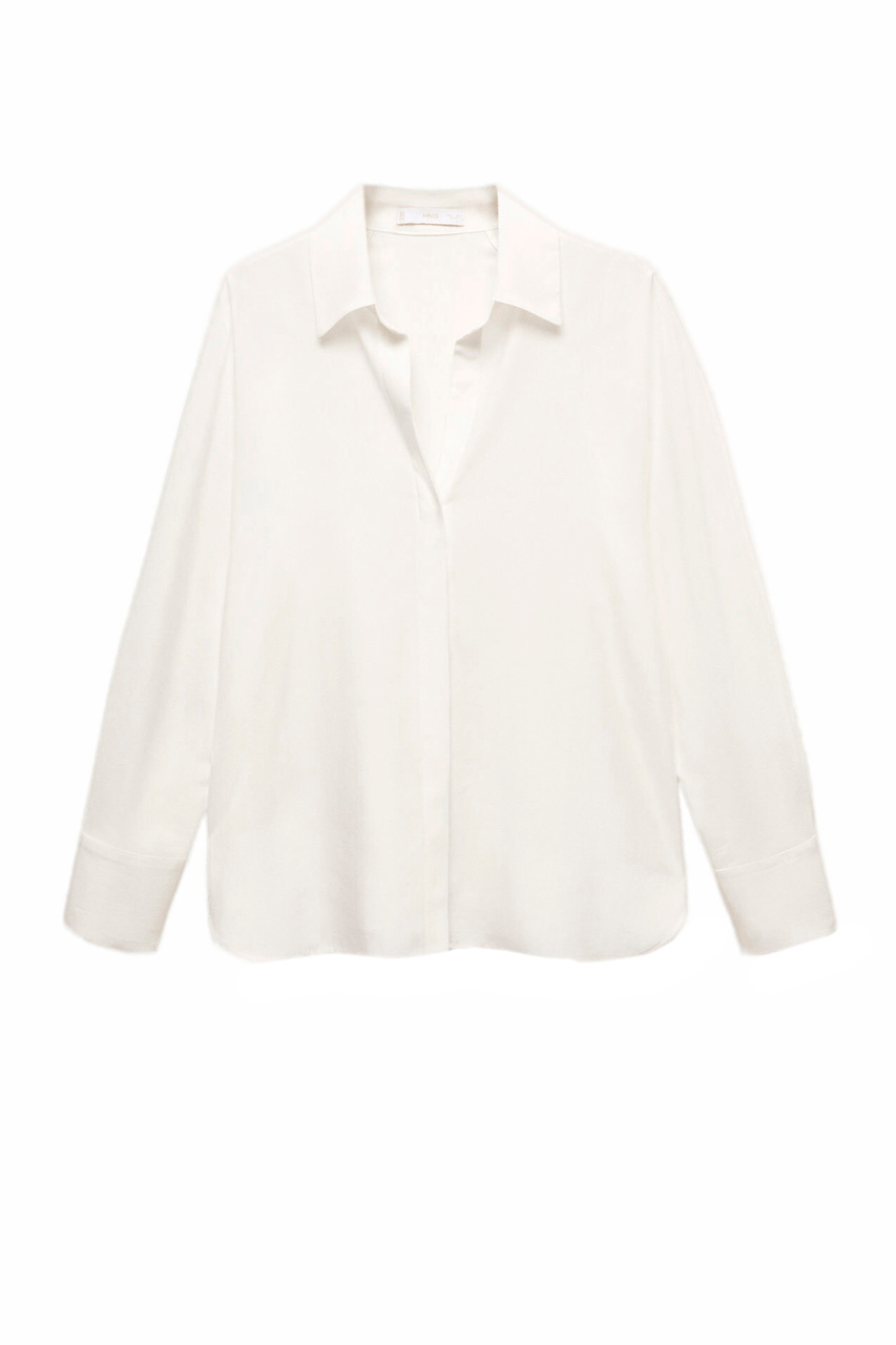 Рубашка LIMA из лиоцелла|Основной цвет:Белый|Артикул:57072894 | Фото 1