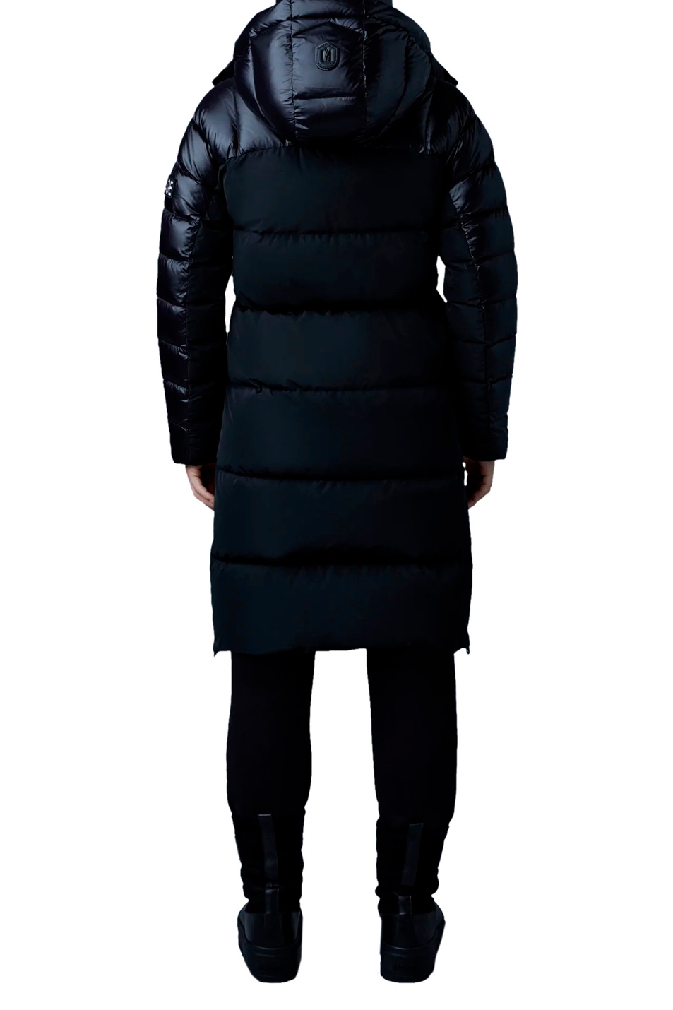 Mackage Стеганое пальто KAZ с пуховым наполнителем и съемным капюшоном (цвет ), артикул P002098 | Фото 4