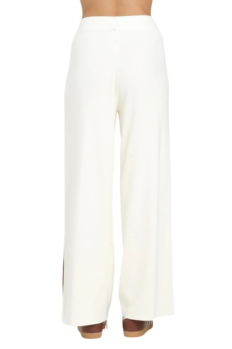 Женский Elisabetta Franchi Брюки-палаццо с лампасами (цвет ), артикул KP69S56E2 | Фото 4