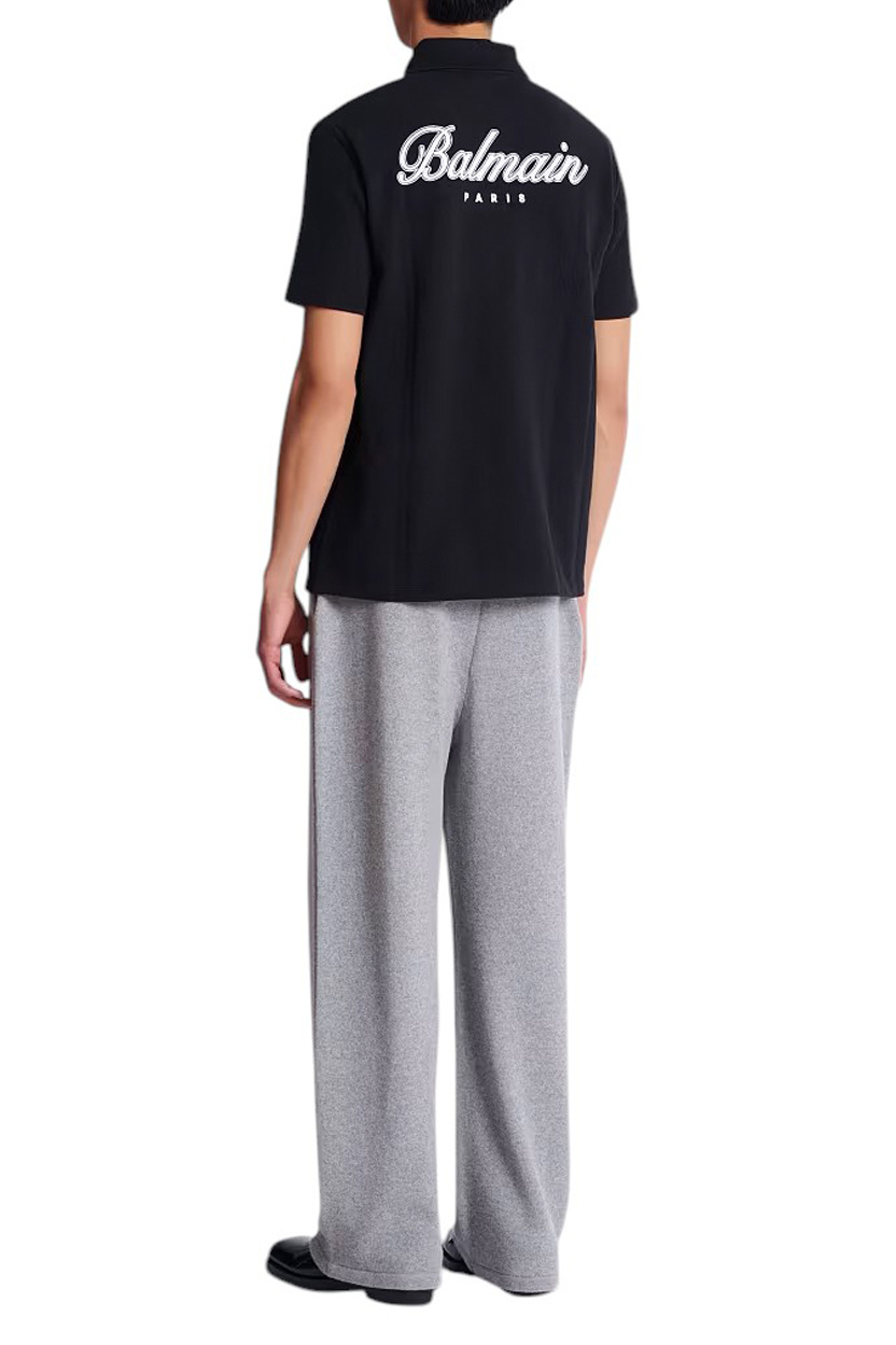 Мужской Balmain Поло из хлопка (цвет ), артикул FH0GC027GF30 | Фото 4