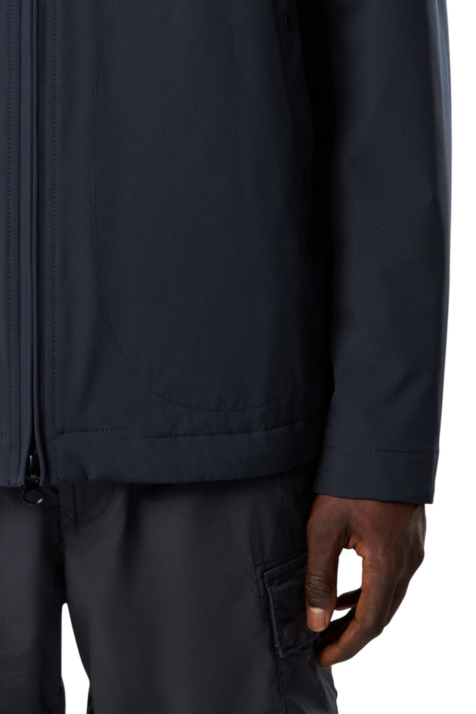 Мужской Stone Island Куртка из водоотталкивающей ткани с капюшоном (цвет ), артикул L1S154100108-S0A27 | Фото 8