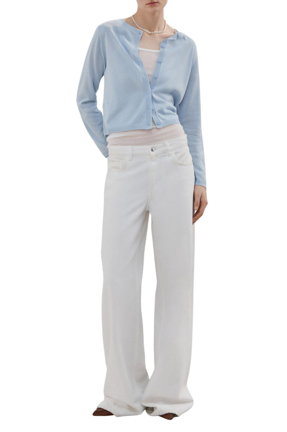 Женский Mango Кардиган TENCY однотонный (цвет ), артикул 27075819 | Фото 2