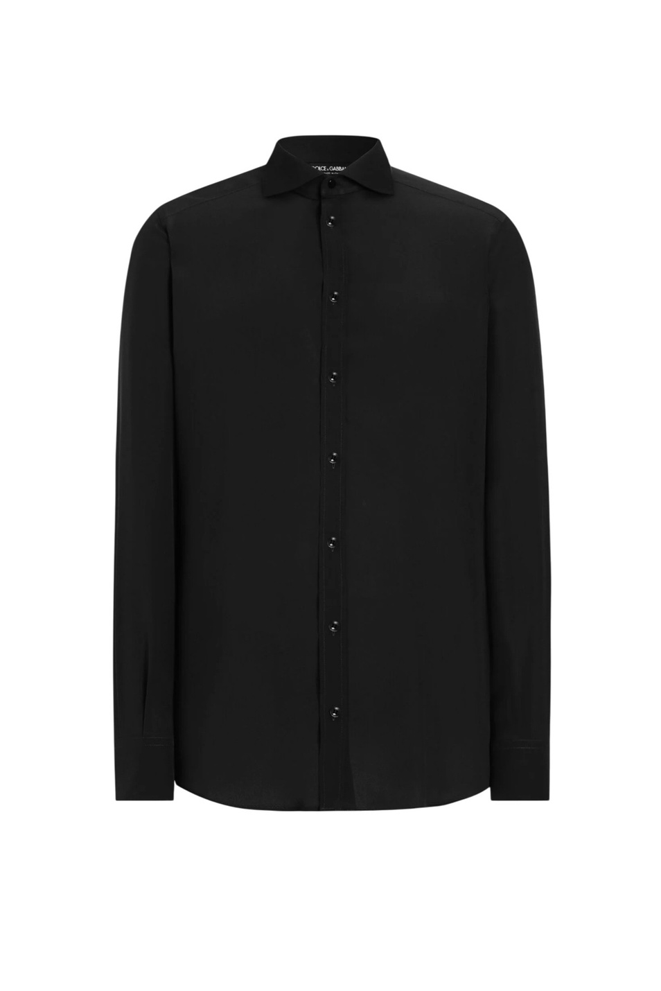 Рубашка из хлопка|Основной цвет:Черный Мужской Dolce & Gabbana Рубашка из хлопка (цвет ), артикул G5OI6T-FUMRY | Фото 1