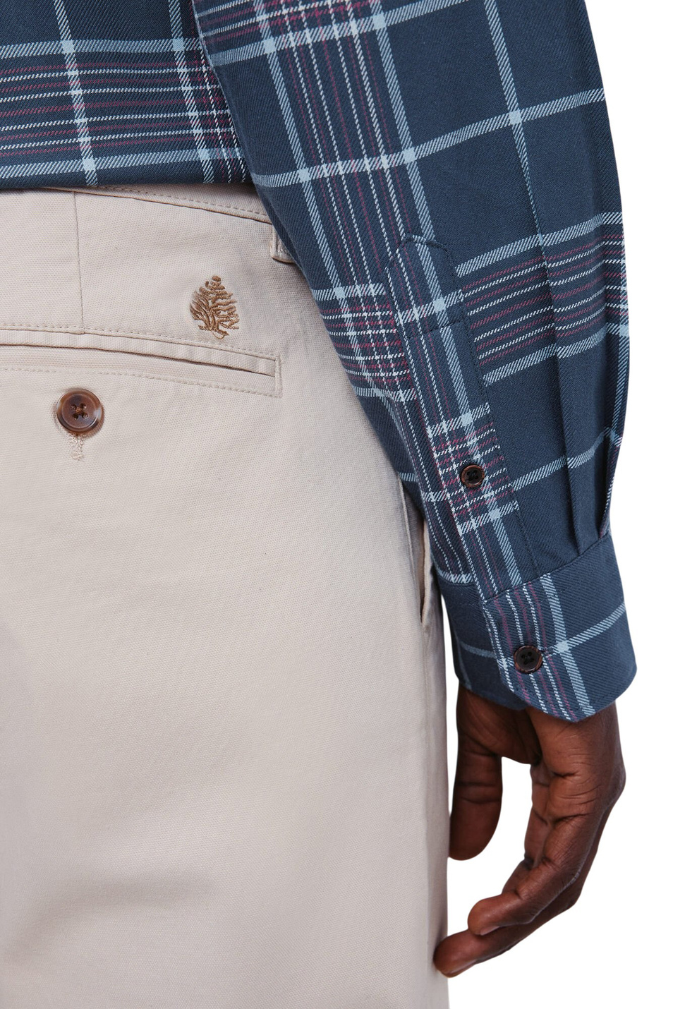 Мужской Springfield Брюки из эластичного хлопка (цвет ), артикул 1552734 | Фото 6