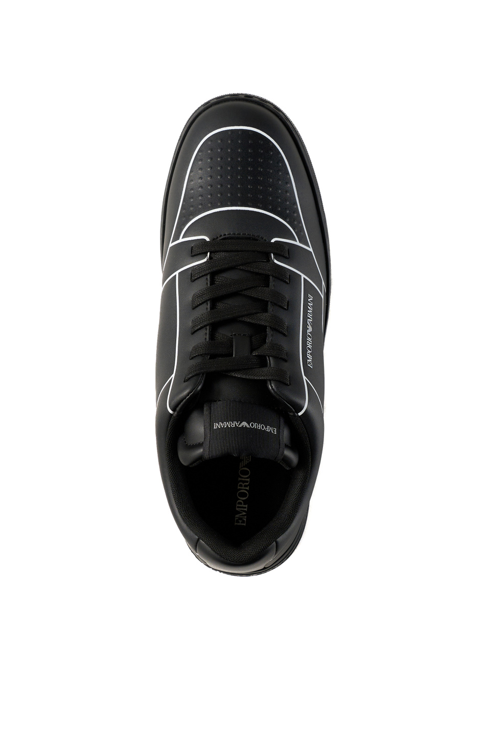 Мужской Emporio Armani Кроссовки из комбинированного материала (цвет ), артикул EM002852-AF18014 | Фото 4