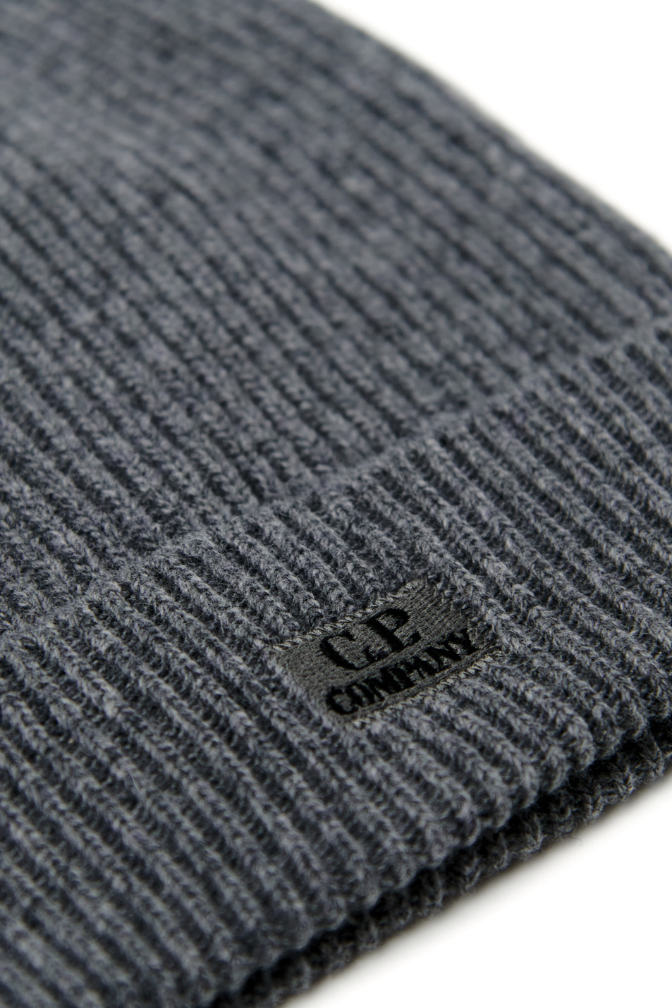 C.P. Company Вязаная шапка из смесовой шерсти с логотипом (цвет ), артикул 13CMAC313A005504A | Фото 2