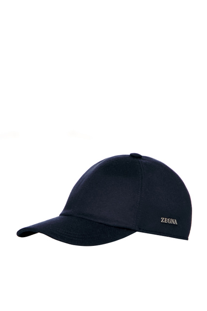 Базовая кепка с логотипом|Основной цвет:Синий|Артикул:E8I09H-B4B-BL1 | Фото 1