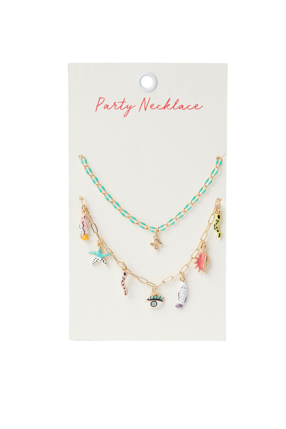 Женский Parfois Ожерелье в комплекте из 2 шт (цвет ), артикул 219393 | Фото 2