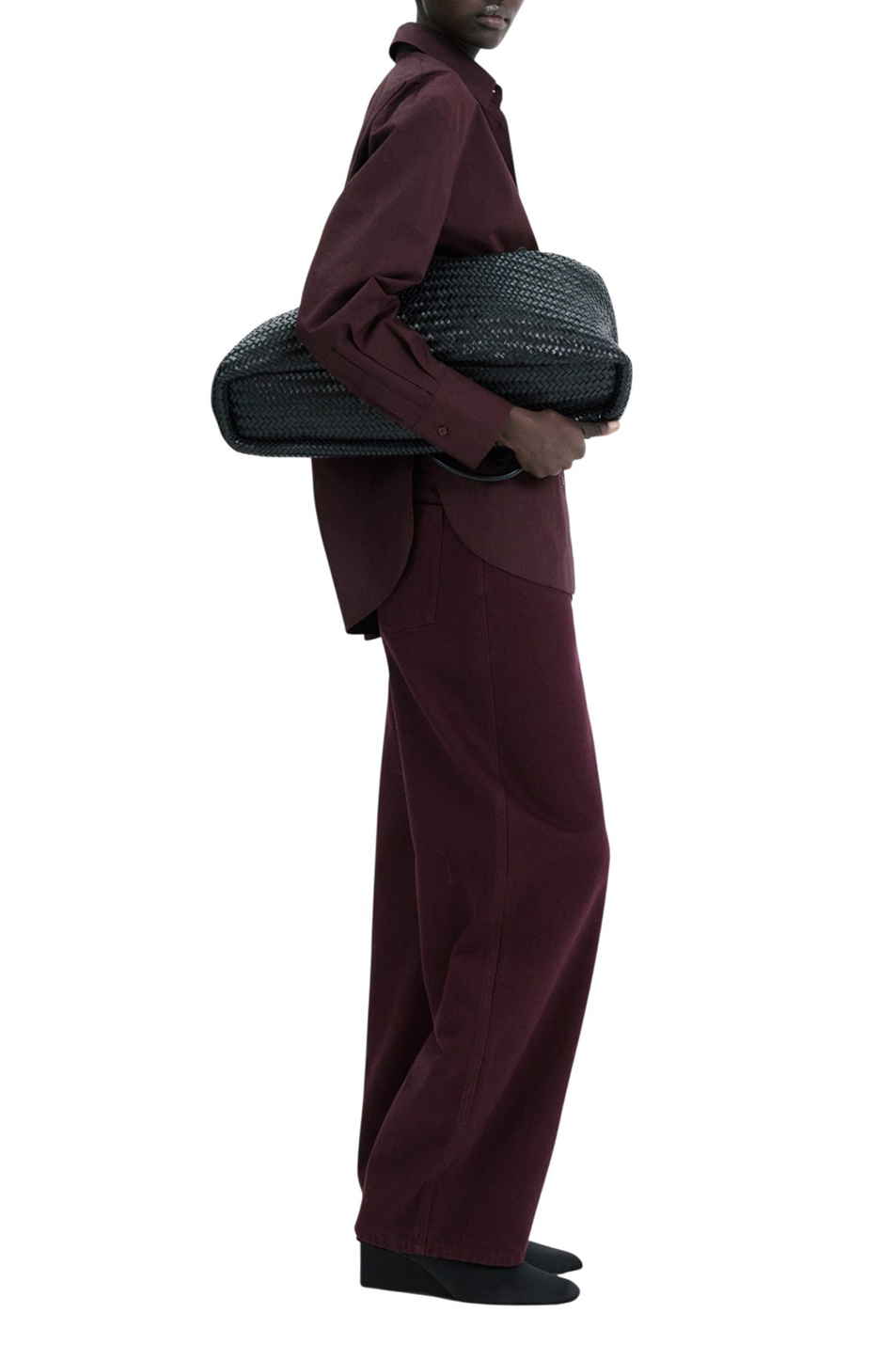 Женский Mango Джинсы BLUES со средней посадкой (цвет ), артикул 27014083 | Фото 4