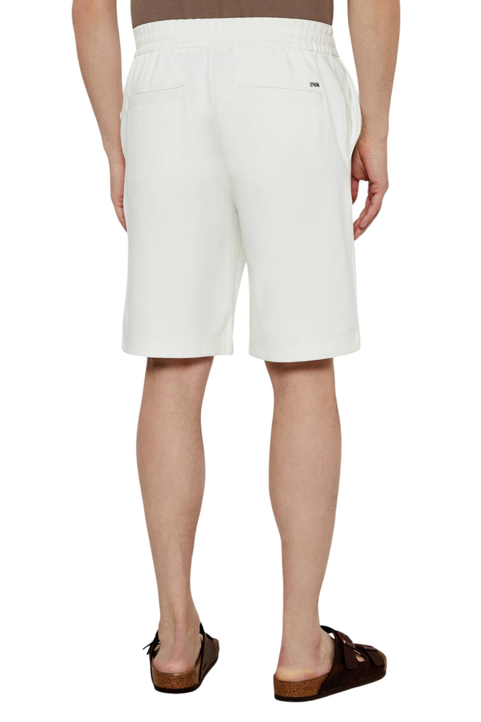Мужской Emporio Armani Шорты из смесового хлопка (цвет ), артикул EM001112-AF13488 | Фото 5