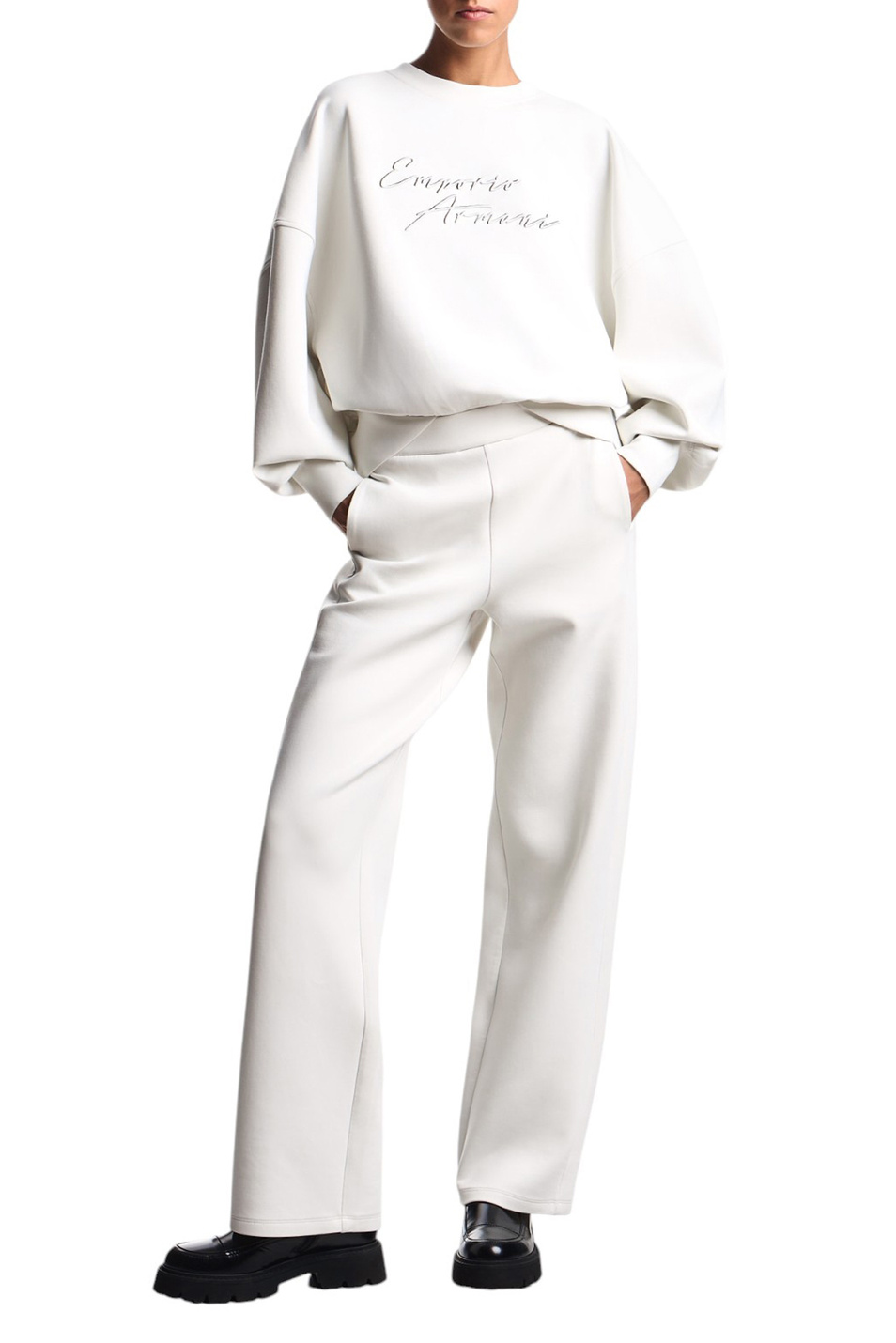 Женский Emporio Armani Свитшот с логотипом (цвет ), артикул EW001354-AF10002 | Фото 2