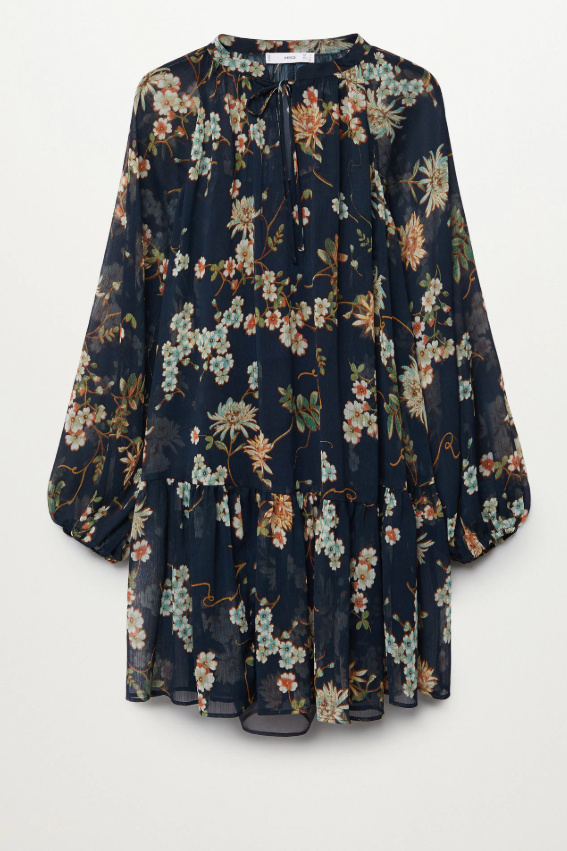 Mango Платье SEOUL с цветочным принтом (цвет ), артикул 87050571 | Фото 1