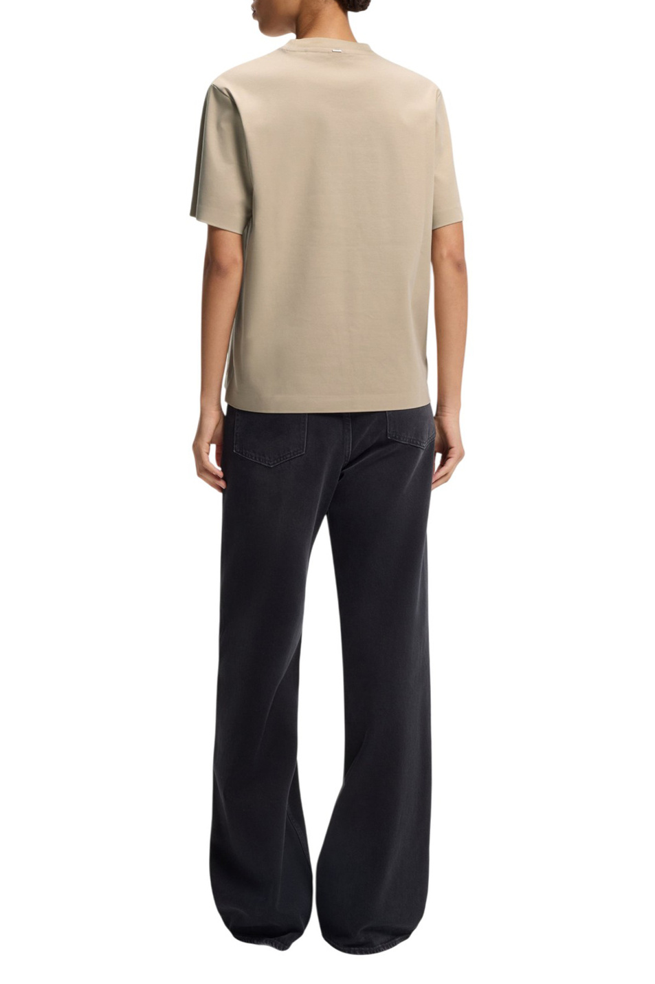 Женский BOSS Футболка Eharpa из хлопка (цвет ), артикул 50552064 | Фото 4