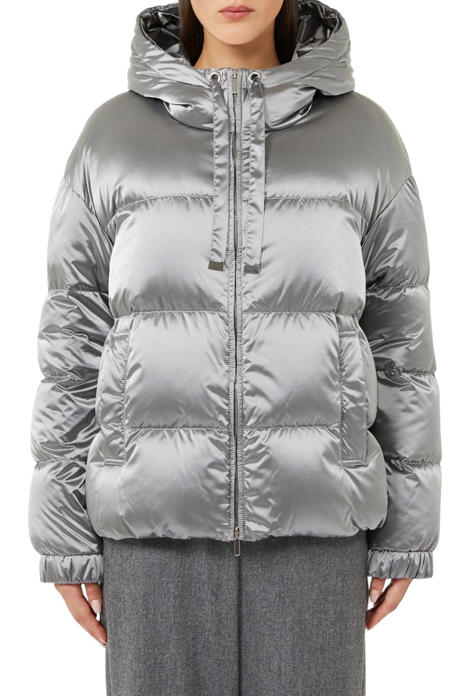 Женский Max Mara Куртка CROCHET с пуховым наполнителем (цвет ), артикул 2529486165 | Фото 3