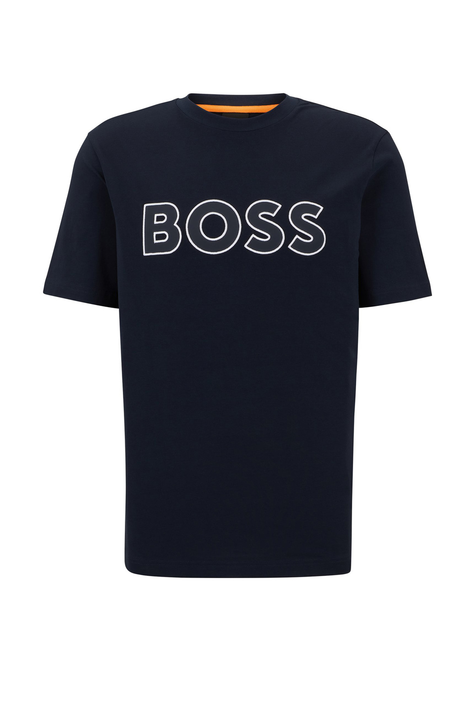 Мужской BOSS Футболка с контрастным логотипом (цвет ), артикул 50483711 | Фото 1
