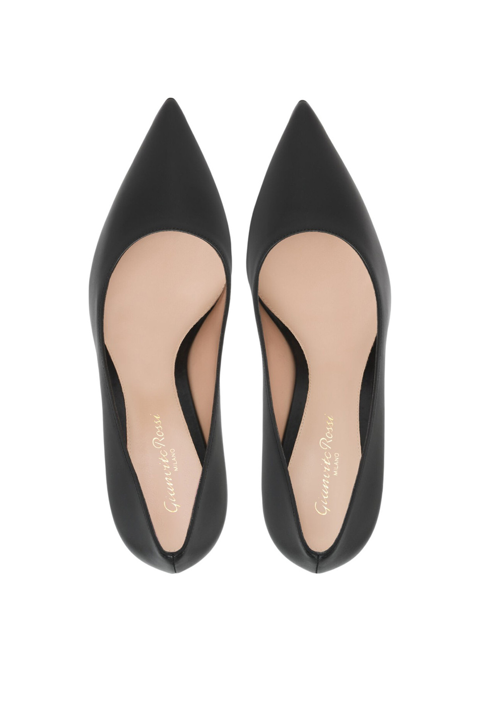 Женский Gianvito Rossi Туфли GIANVITO 85 из натуральной кожи (цвет ), артикул G24580.85RIC.VITNERO | Фото 3