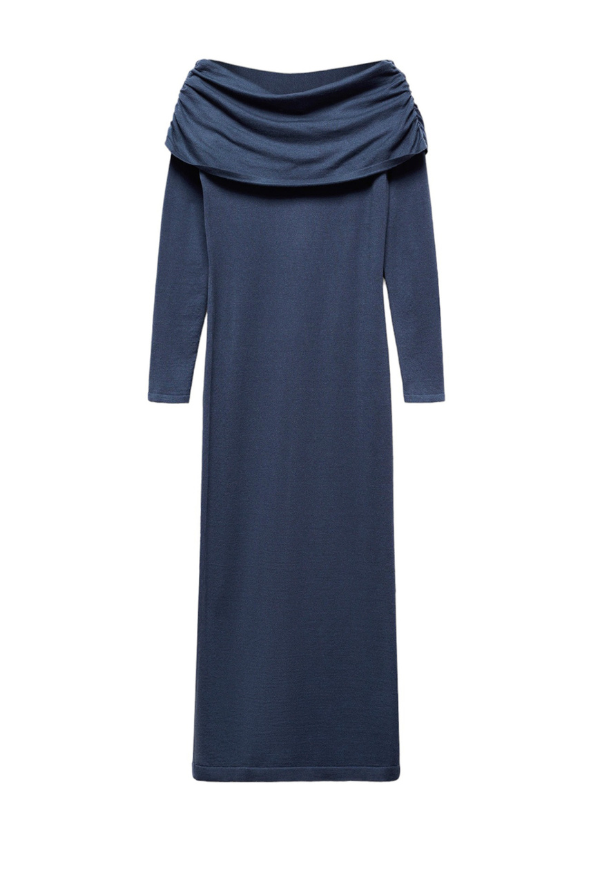 Платье GISELLE с открытыми плечами|Основной цвет:Синий|Артикул:57027754 | Фото 1