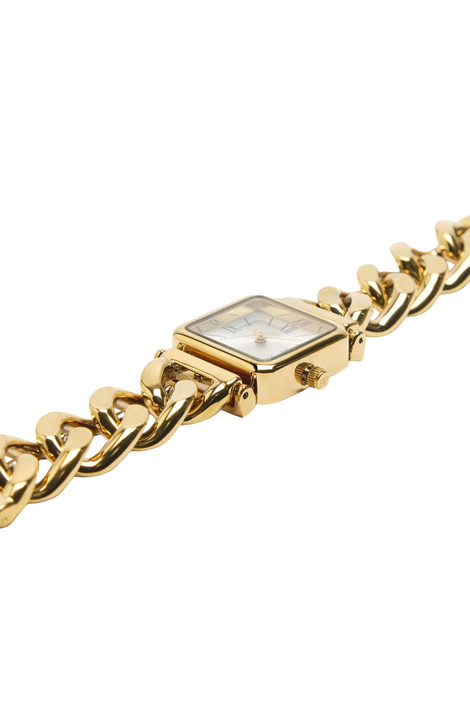 Часы с квадратным циферблатом|Основной цвет:Золотой Женский Parfois Часы с квадратным циферблатом (цвет ), артикул 239356 | Фото 2