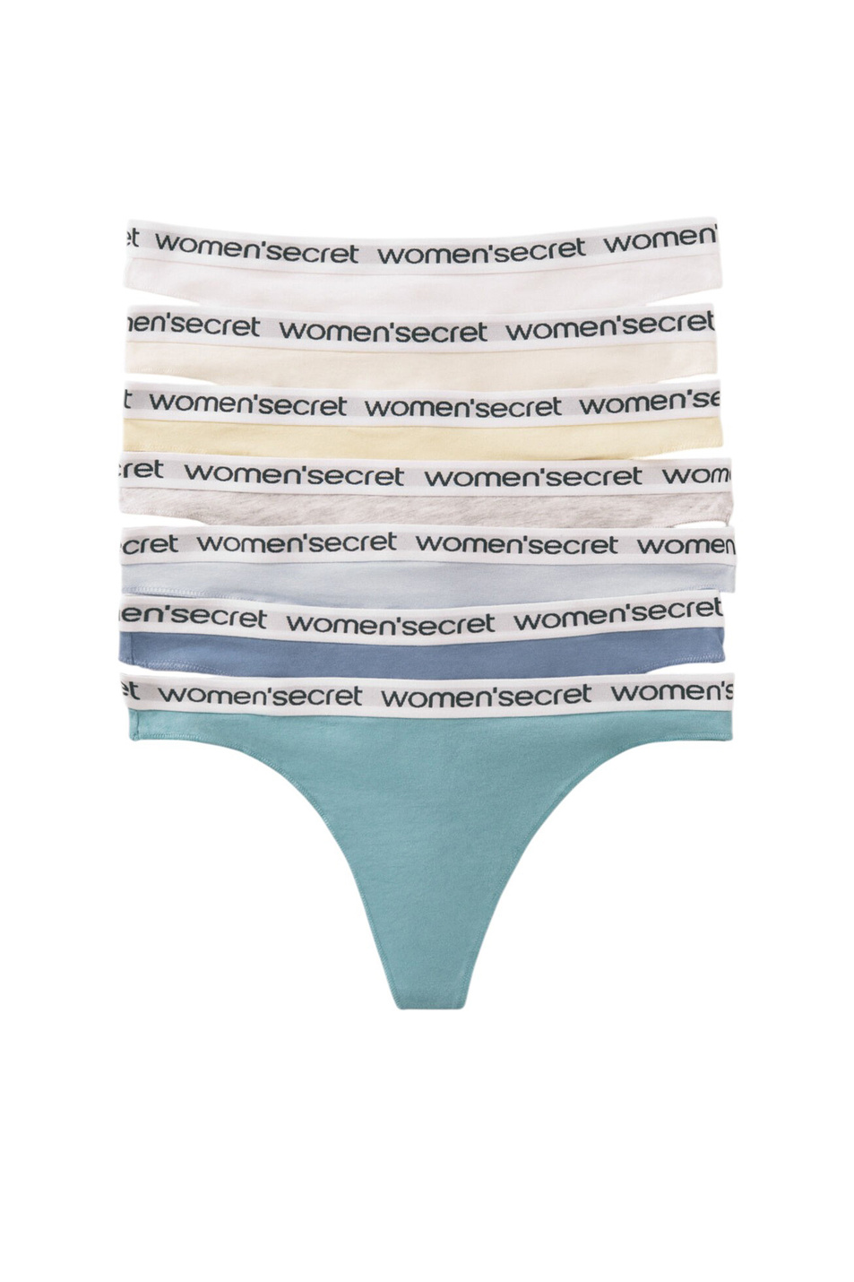 Женский Women'secret Стринги в комплекте из 7 шт (цвет ), артикул 4932663 | Фото 1