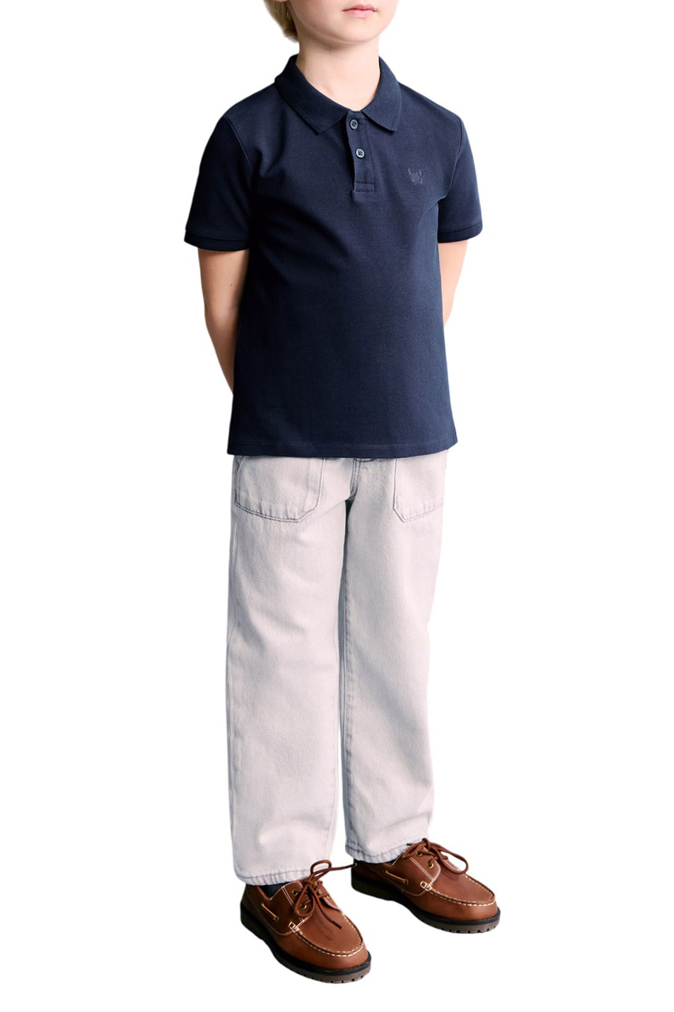 Мальчикам Mango Kids Поло JAVI из хлопка (цвет ), артикул 27025144 | Фото 3