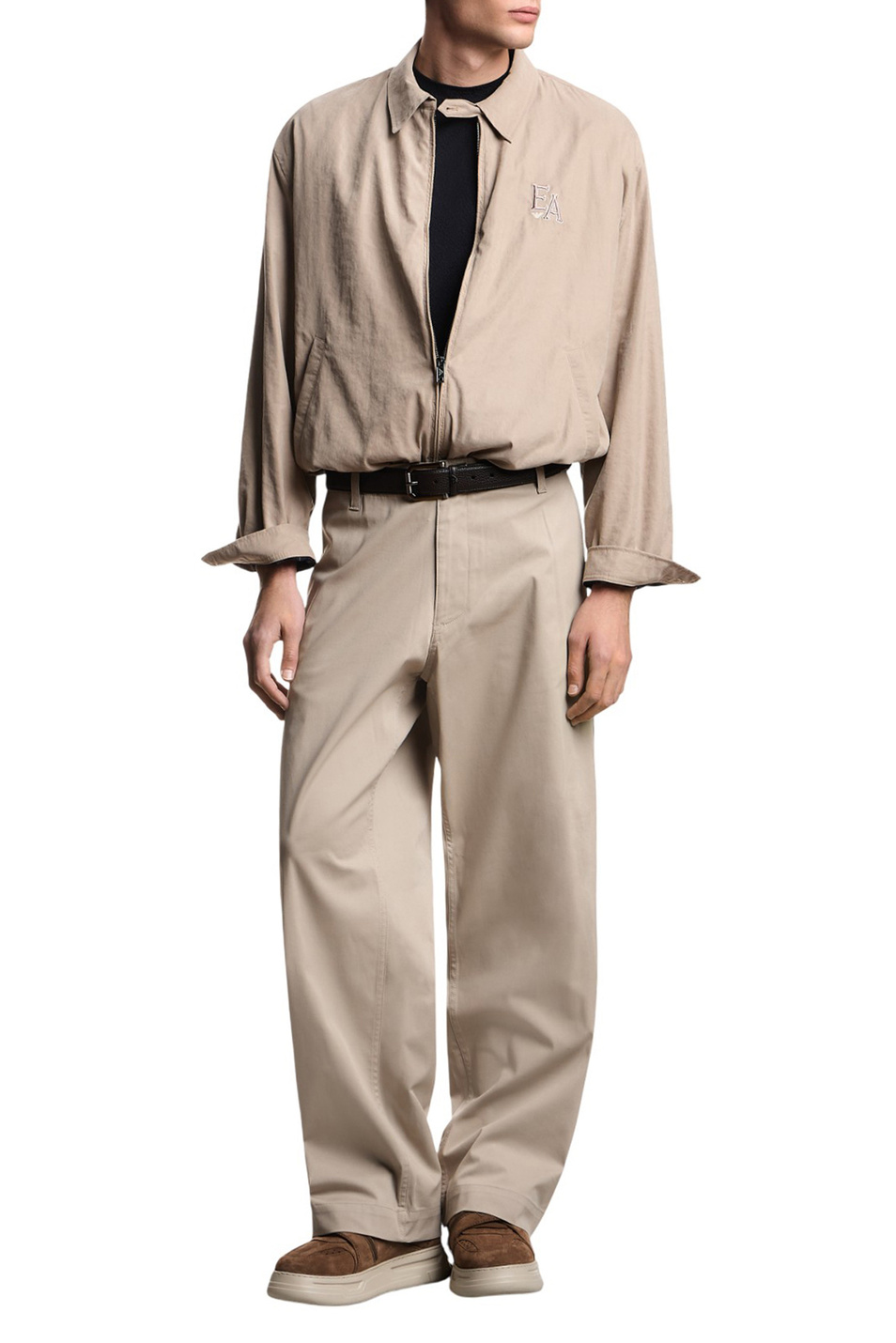 Мужской Emporio Armani Футболка из смесового хлопка (цвет ), артикул EM004917-AF23458 | Фото 2