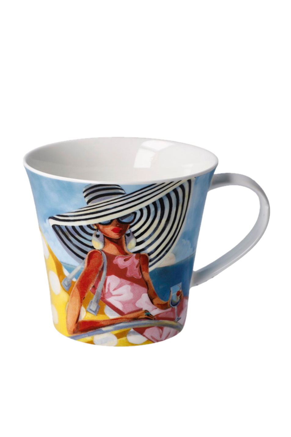Не имеет пола Goebel Кружка чайная/кофейная "Летняя девушка" (цвет ), артикул 67-014-05-1 | Фото 1