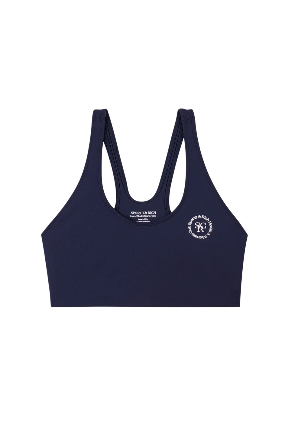Женский Sporty & Rich Топ SRHWC с логотипом (цвет ), артикул TO003621305BL106 | Фото 1