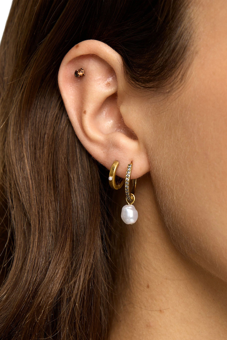 Женский Parfois Серьги в комплекте из 4 пар (цвет ), артикул 241635 | Фото 3