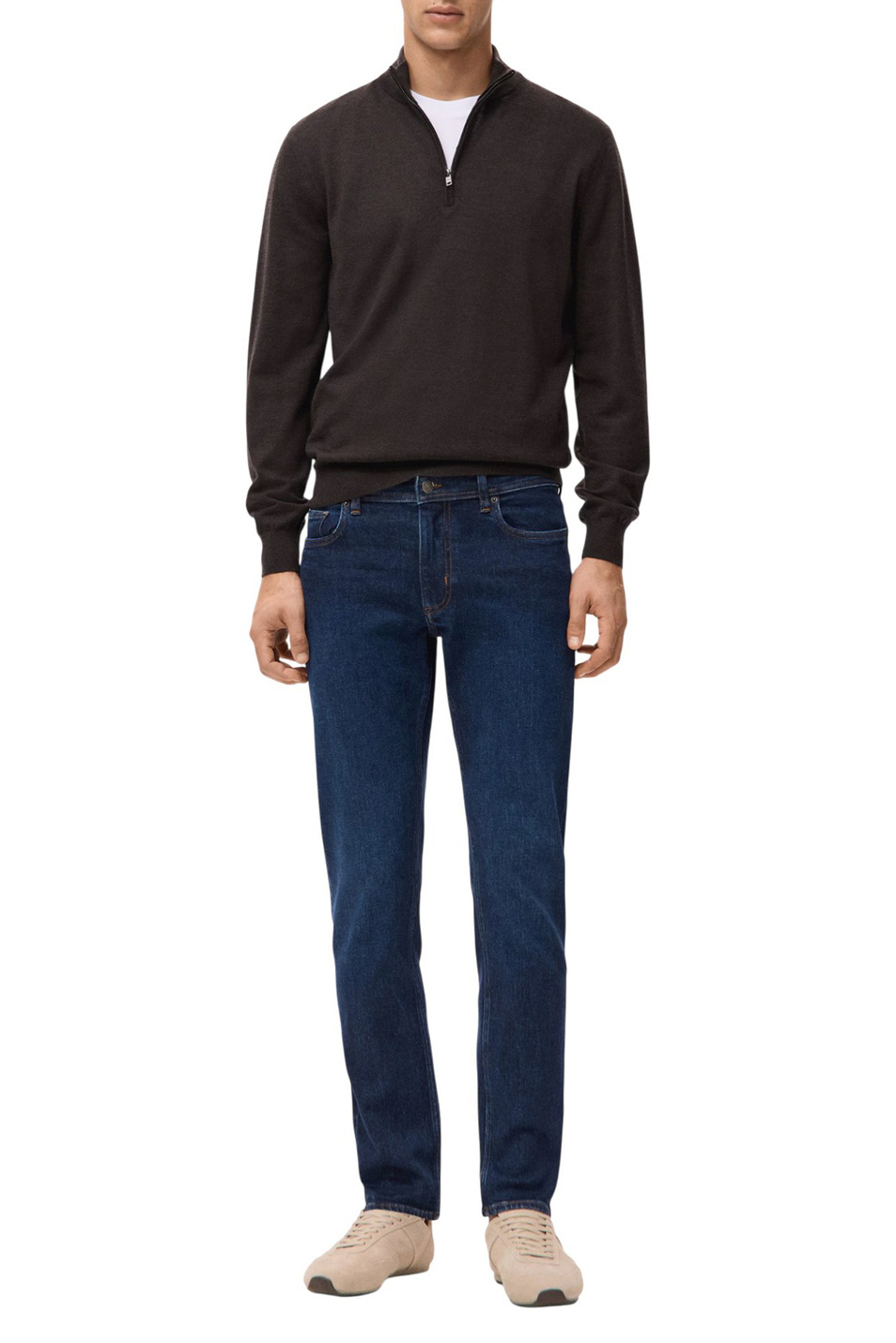 Мужской Mango Man Свитер WILLYP из шерсти (цвет ), артикул 27041285 | Фото 2