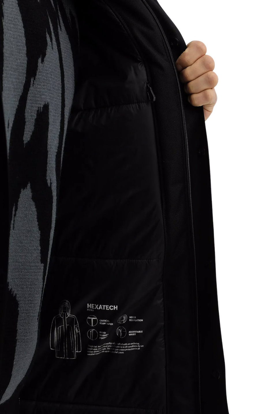Куртка Hexatech|Основной цвет:Черный Мужской BOSS Куртка Hexatech (цвет ), артикул 50544563 | Фото 6