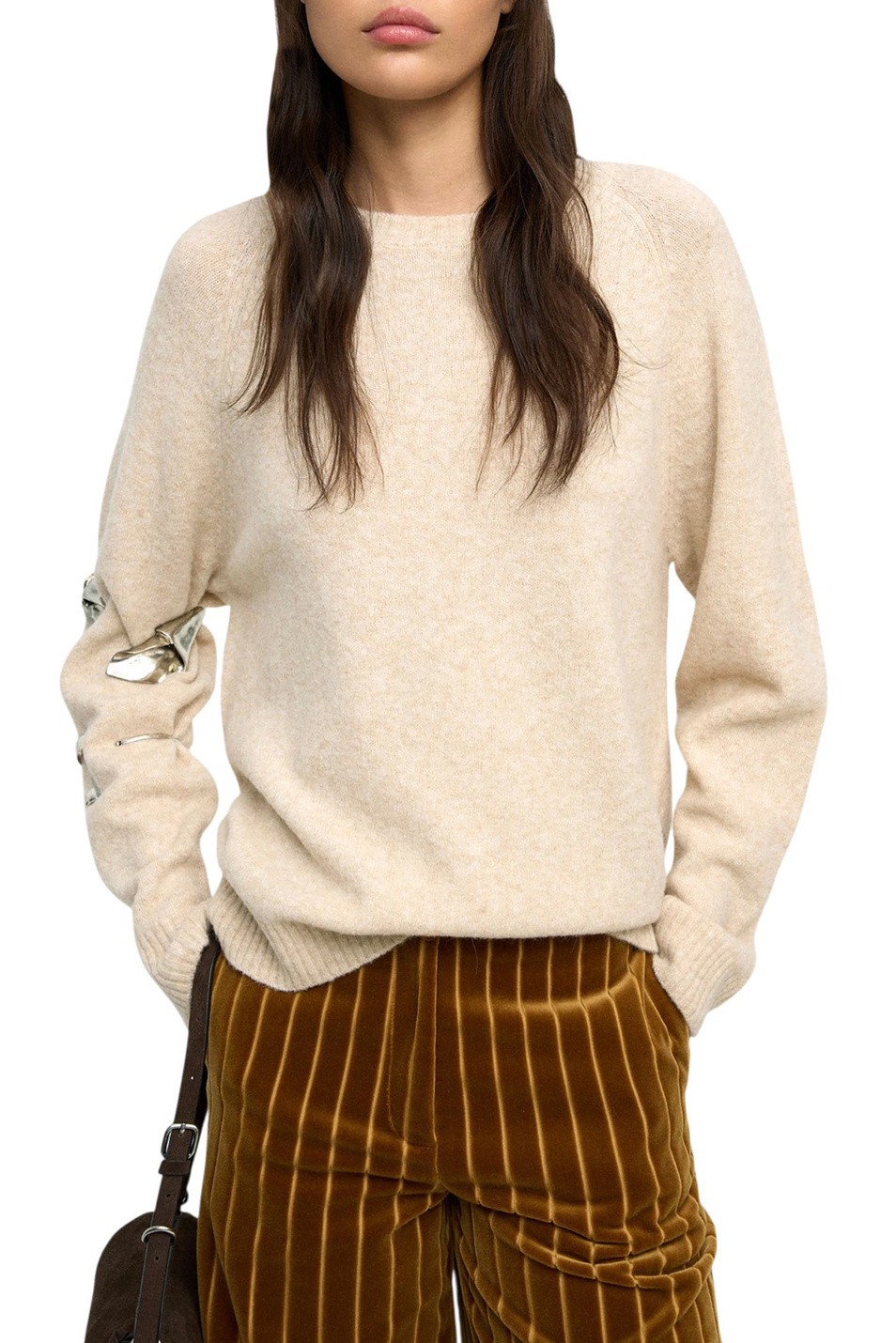 Женский Parfois Джемпер однотонный (цвет ), артикул 238711 | Фото 3