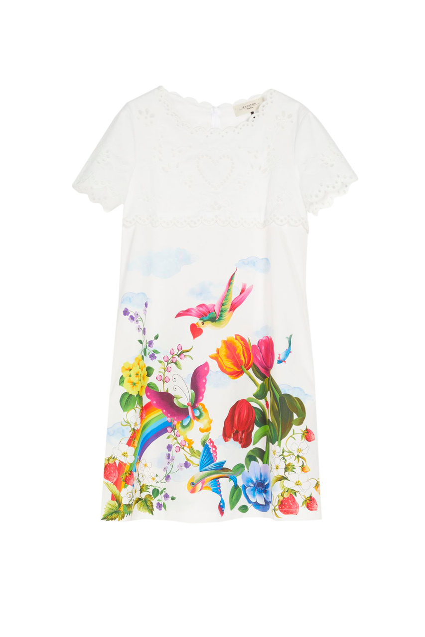 Платье BOLERO из натурального хлопка|Основной цвет:Белый|Артикул:2352210231 | Фото 1