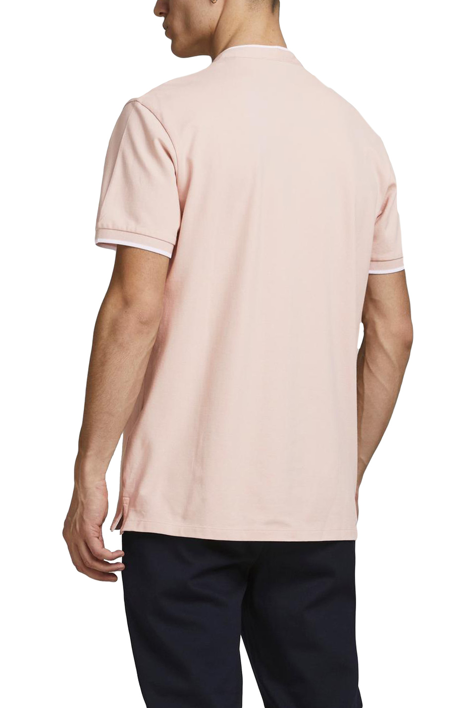 Мужской Jack & Jones Футболка поло из эластичного хлопка (цвет ), артикул 12188451 | Фото 4