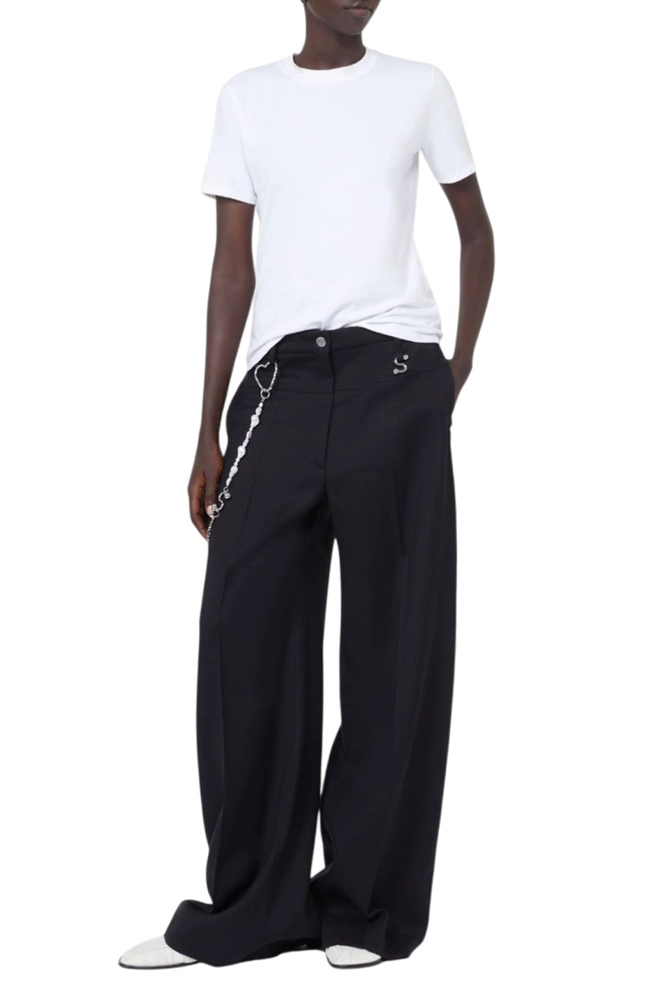 Женский Sportmax Футболка AFA из эластичного хлопка (цвет ), артикул 2612971012 | Фото 2