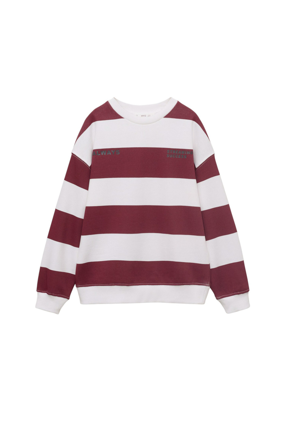 Мальчикам Mango Kids Свитшот STRIBLO из натурального хлопка (цвет ), артикул 17003294 | Фото 1