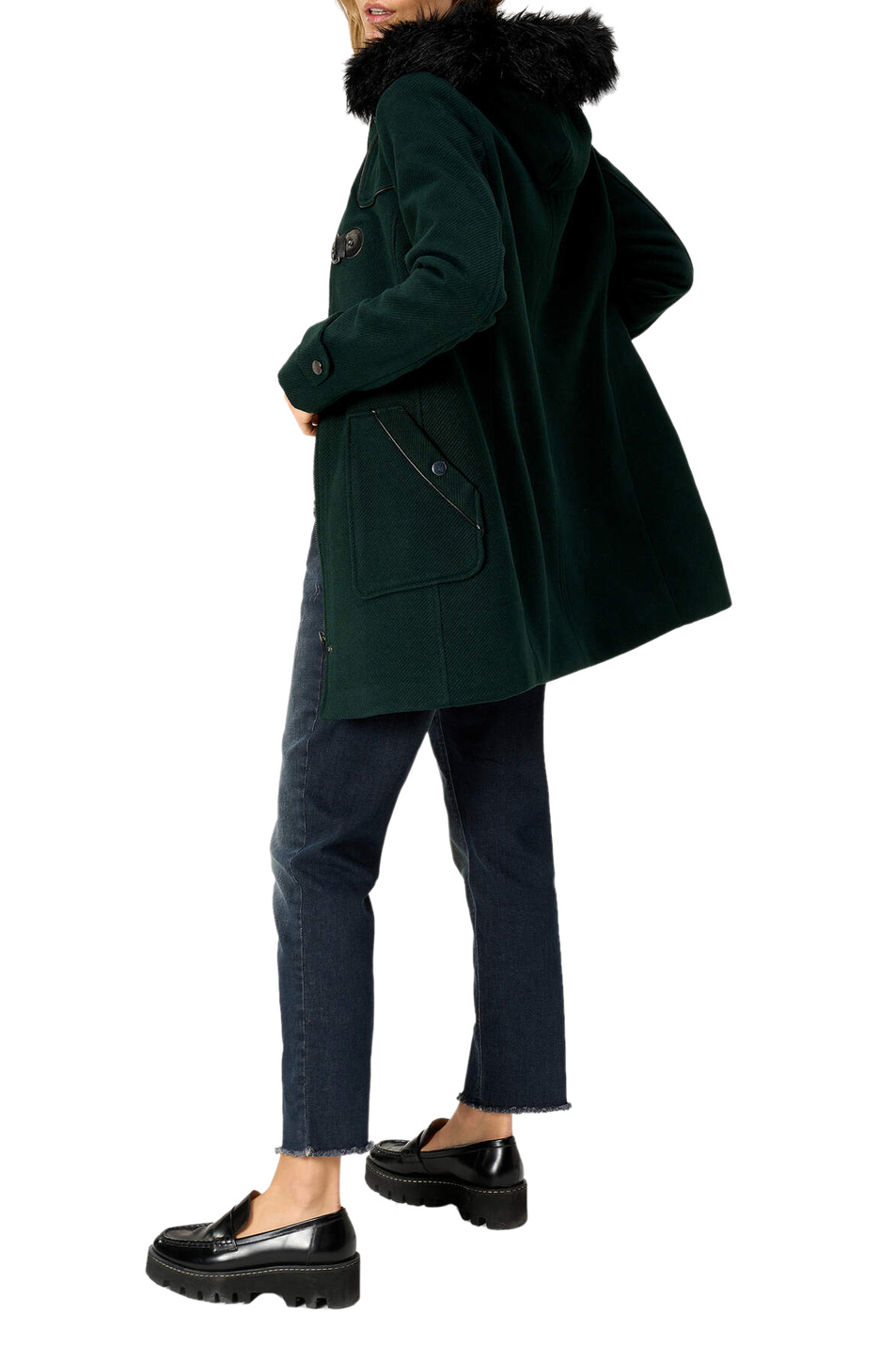 Orsay Пальто-дафлкот с капюшоном (цвет ), артикул 830255 | Фото 4