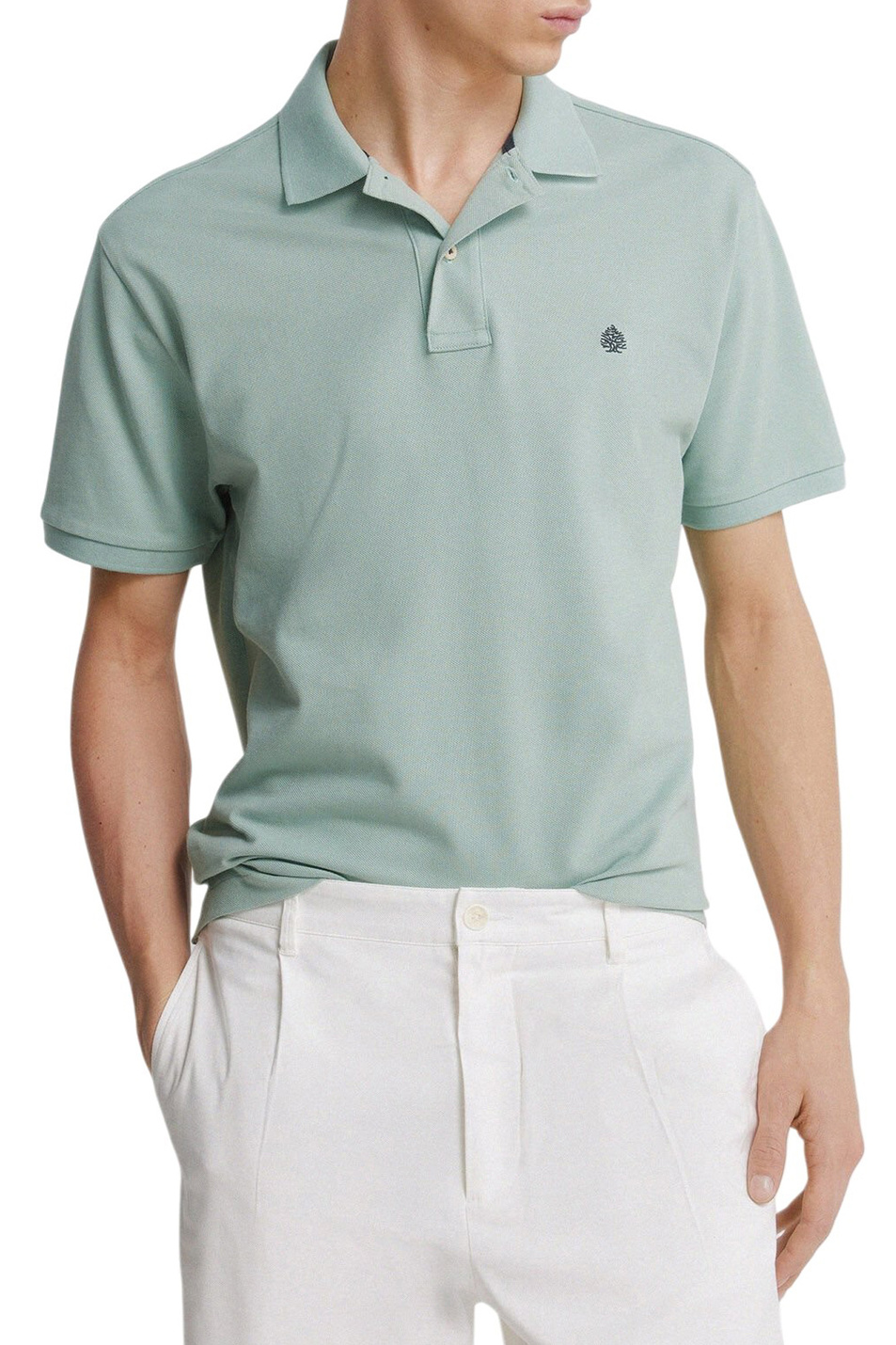 Мужской Springfield Поло из хлопка (цвет ), артикул 8551097 | Фото 1