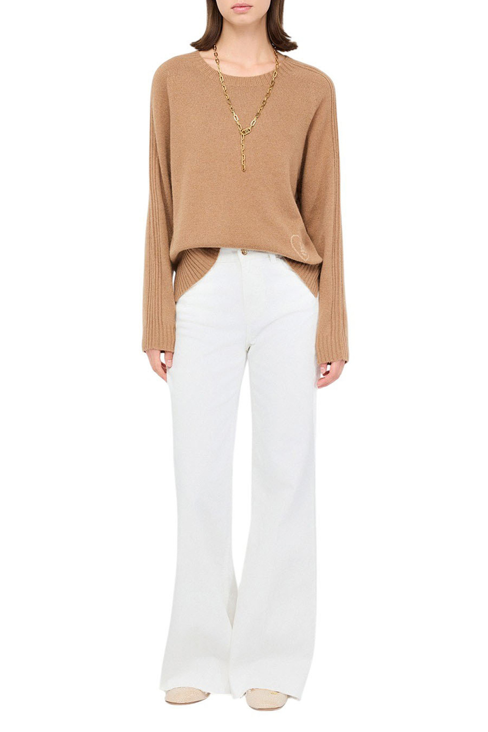 Женский Liu Jo Джемпер из смесовой шерсти (цвет ), артикул MF5444MS76L | Фото 4