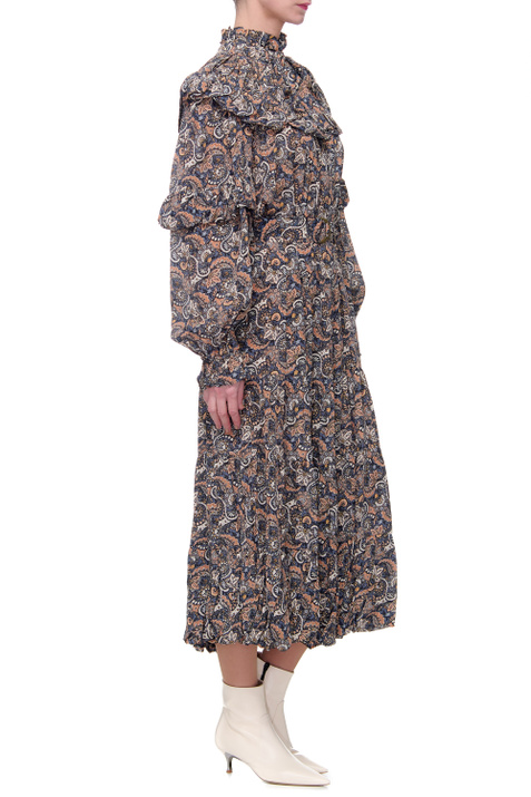 Ulla Johnson Платье Annalisa Gown из шелка ( цвет), артикул FA210116 | Фото 4
