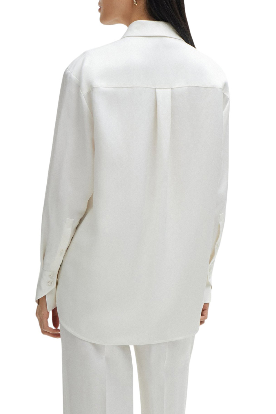 Женский BOSS Рубашка Beina из смесового льна (цвет ), артикул 50514716 | Фото 4