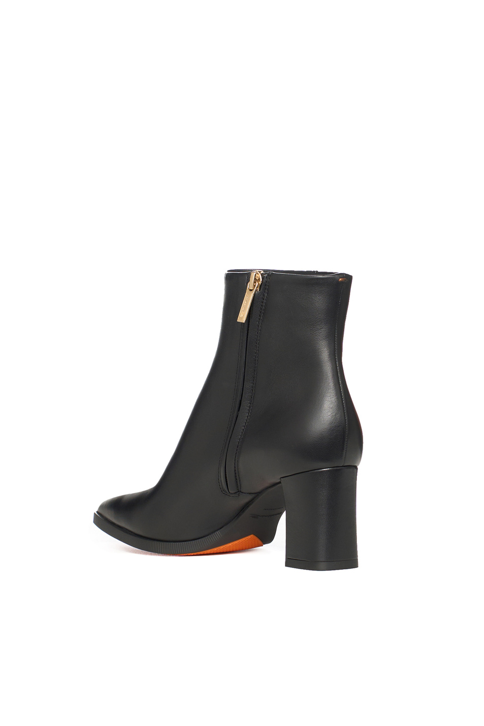 Ботильоны ESTEL из натуральной кожи|Основной цвет:Черный Женский Santoni Ботильоны ESTEL из натуральной кожи (цвет ), артикул WTEZ71231PC4NVGBN01 | Фото 3