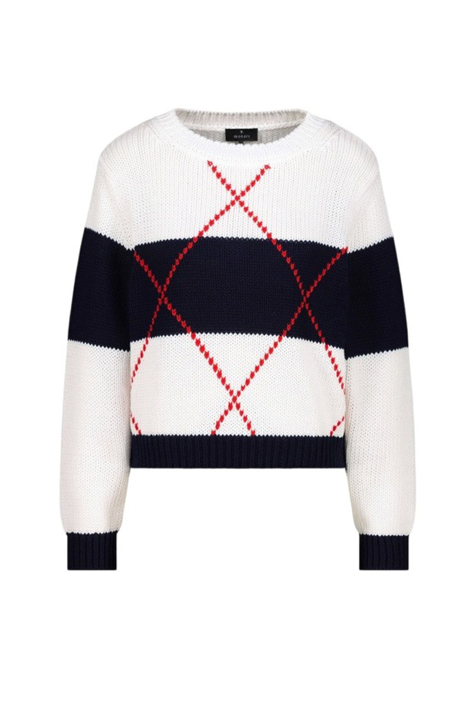 Женский Monari Джемпер из смесового хлопка (цвет ), артикул 410218 | Фото 1