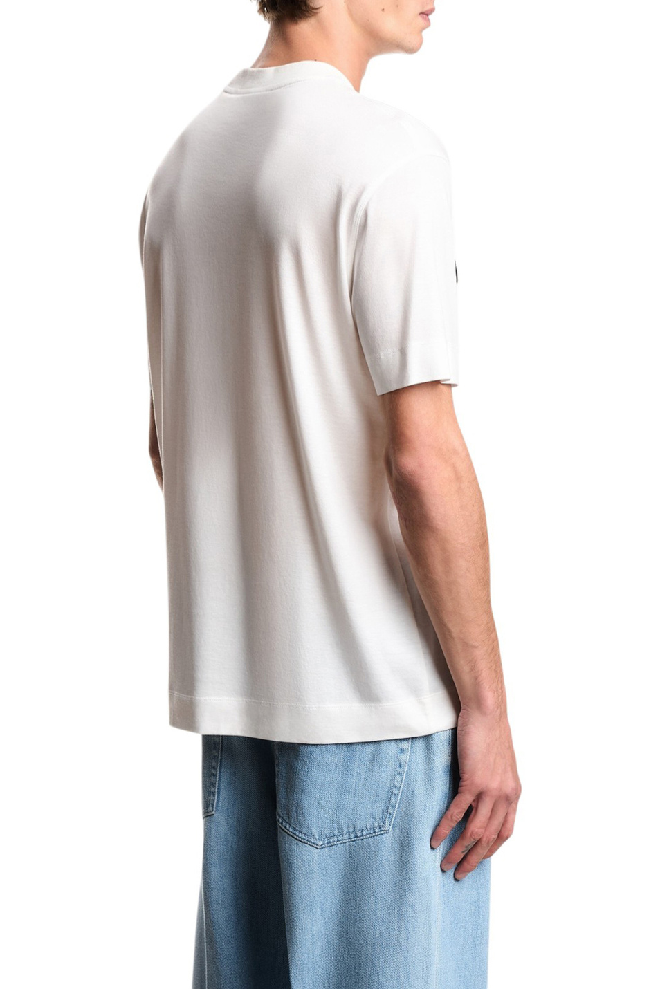 Мужской Emporio Armani Футболка с логотипом (цвет ), артикул EM004520-AF13747 | Фото 4