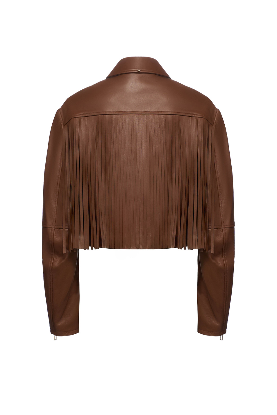Куртка VICARIO из натуральной кожи|Основной цвет:Коричневый Женский Sportmax Куртка VICARIO из натуральной кожи (цвет ), артикул 2622446021 | Фото 2