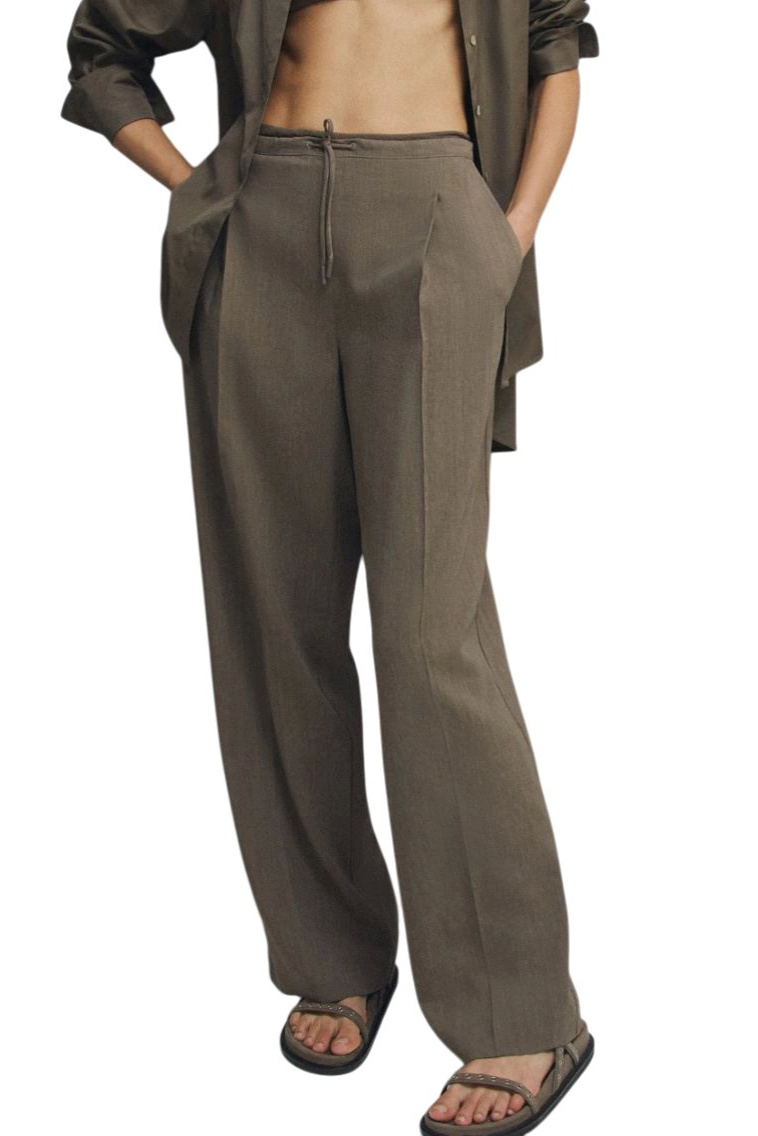 Женский MARELLA Брюки MLMALLORO прямого кроя (цвет ), артикул 2613131115 | Фото 3