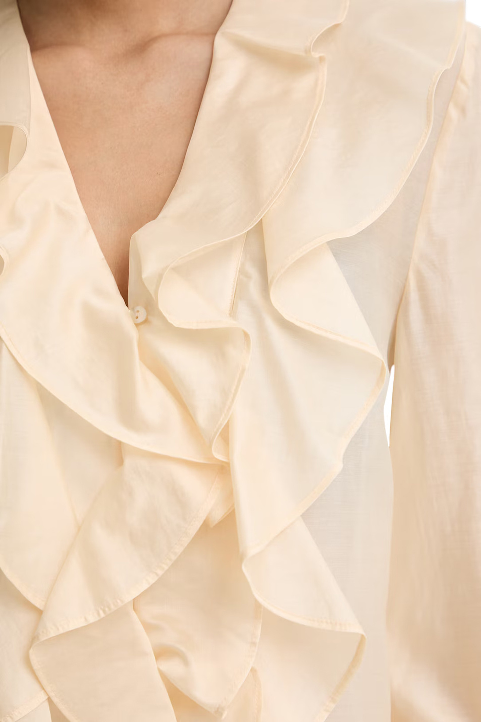 Женский TWINSET Milano Блузка с оборками (цвет ), артикул 261AT2230 | Фото 6